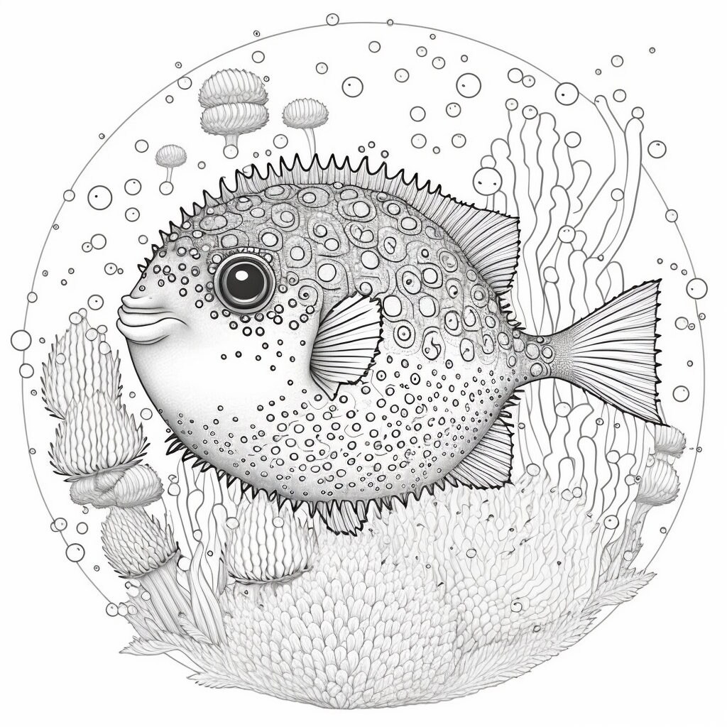 Sea Animal Coloring Pages Printables - Etsy