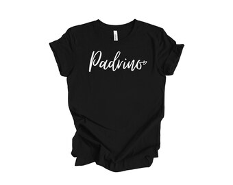 Padrino Shirt, Regalo para Padrino, Godfather Shirt, Shirt for Godfather, Godfather Tee, Gift For Uncle, Gift for Godfather, Baptism Gift