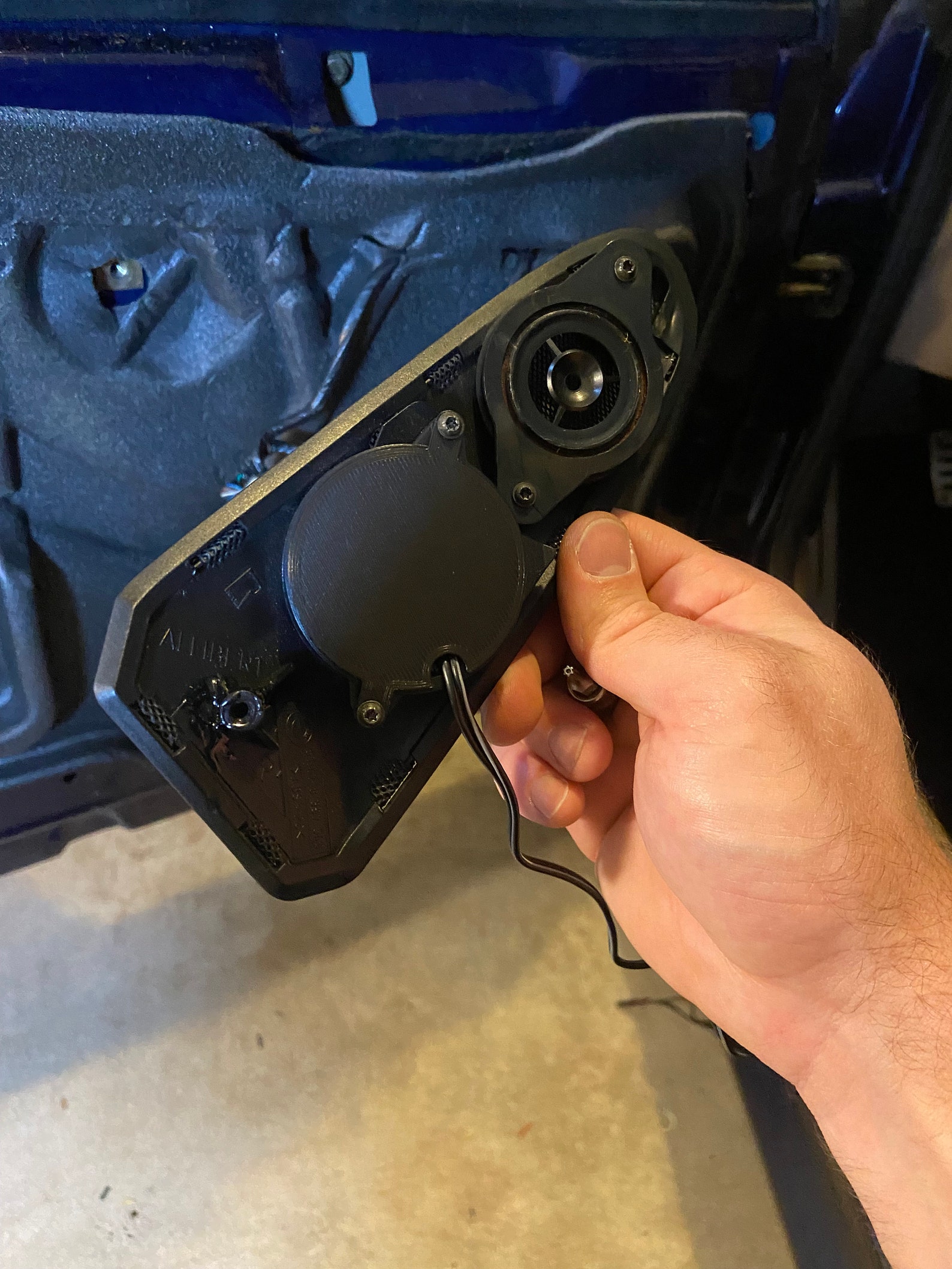 BMW Z3 Aftermarket Tweeter Door Mounts for 3/4inch Tweeters Polycarbonate Material 3D Printed Etsy