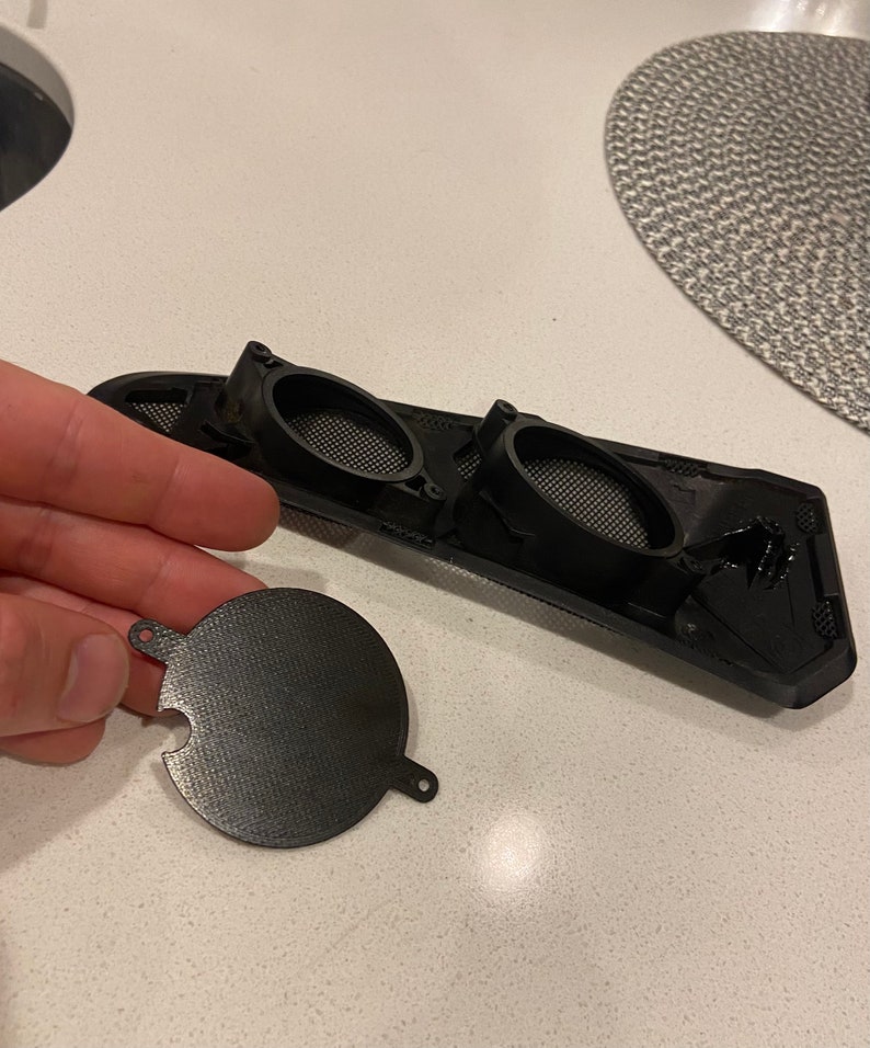 BMW Z3 Aftermarket Tweeter Door Mounts for 3/4inch Tweeters