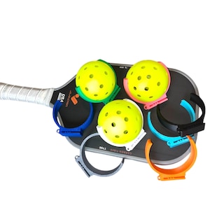 Portable Pickleball Ball Holder: Clip-On Sports Gear