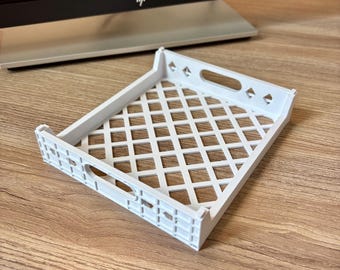 Mini bandeja apilable - Organizador de cocina y oficina - Impresión 3D única