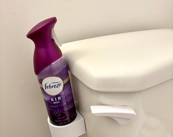 Modern Bathroom Air Freshener Holder: Febreze Can Organizer
