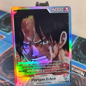 Portgas D Ace Leader alt art op13-002 One Piece proxy