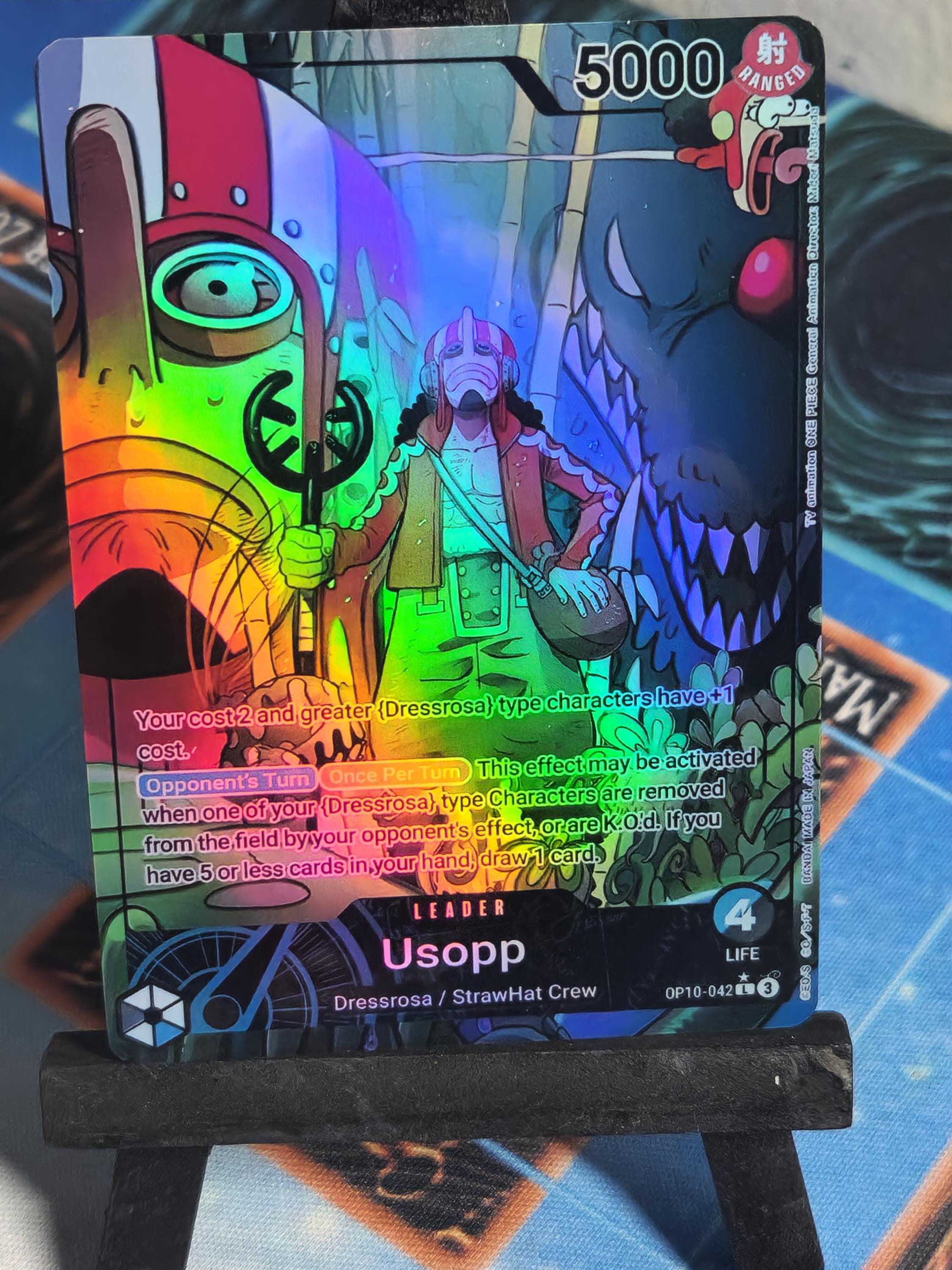 Usopp Leader Alt Art OP10-042 One Piece Proxy - Etsy