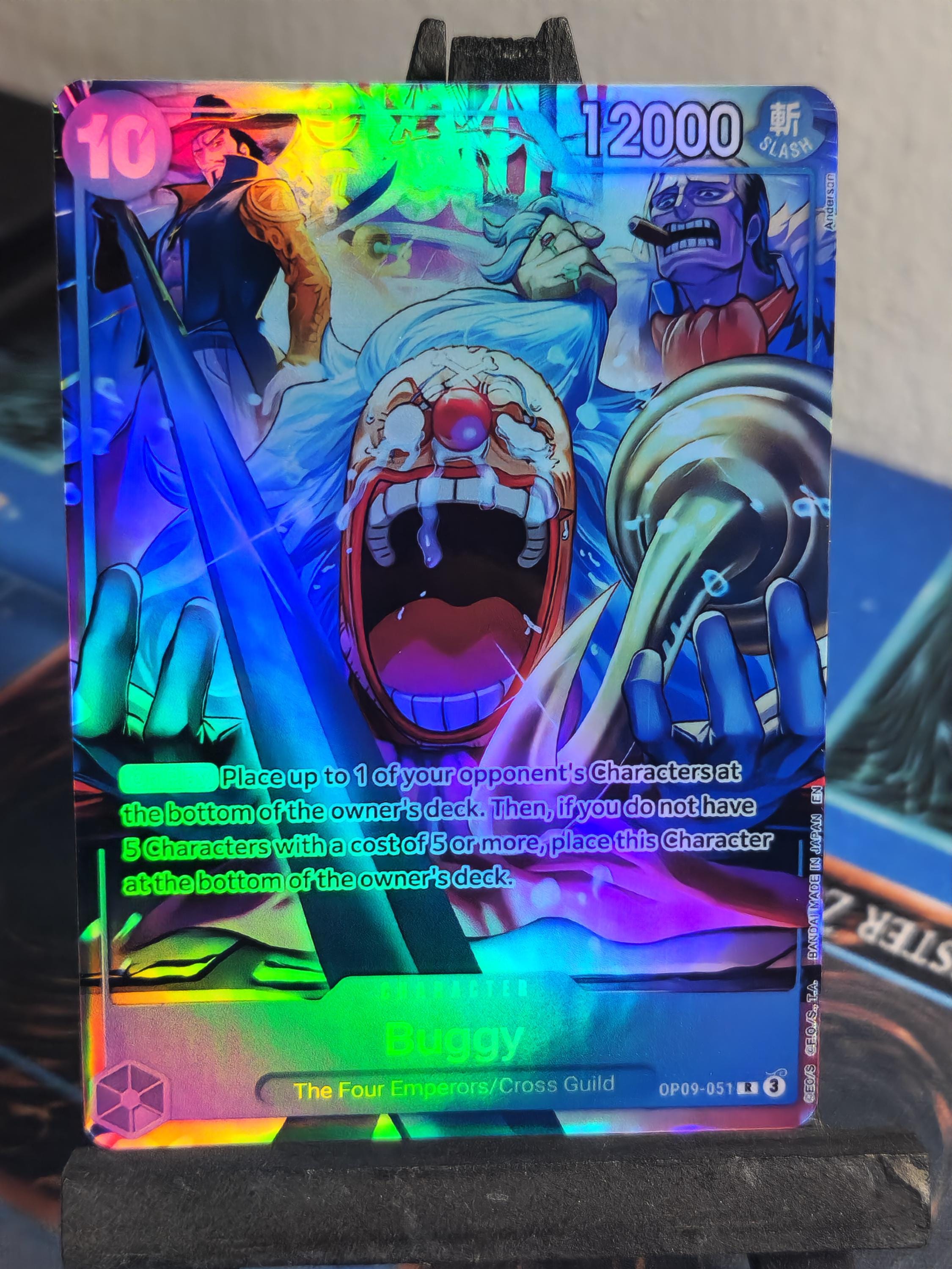 Buggy 2nd Anniversary Alt Art Op09-051 One Piece Proxy - Etsy
