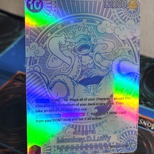 Monkey D Luffy SP alt art OP05-119 One Piece Promo Proxy