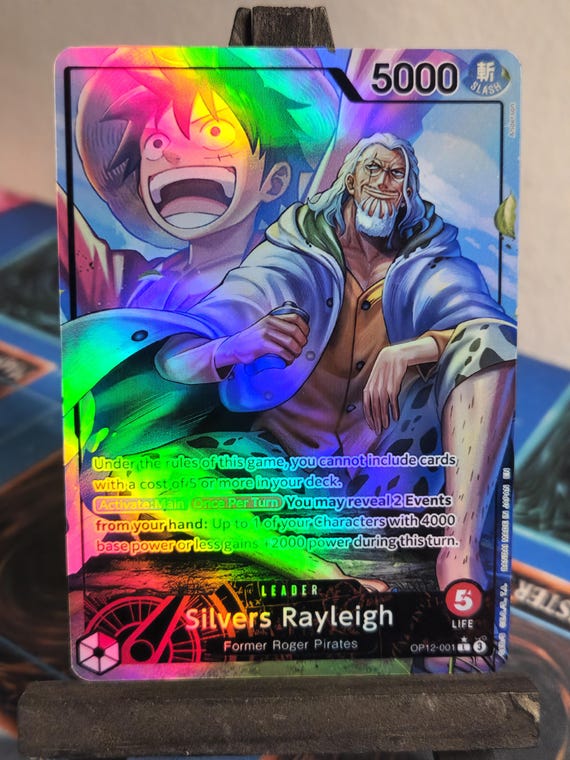 Silvers Rayleigh Leader Alt Art Op12-001 One Piece Proxy - Etsy Israel
