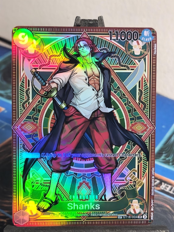 Shanks SP Alt Art ST16-004 One Piece Proxy - Etsy