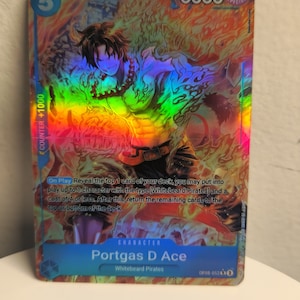 Portgas D Ace alt art op08-052 One Piece Proxy