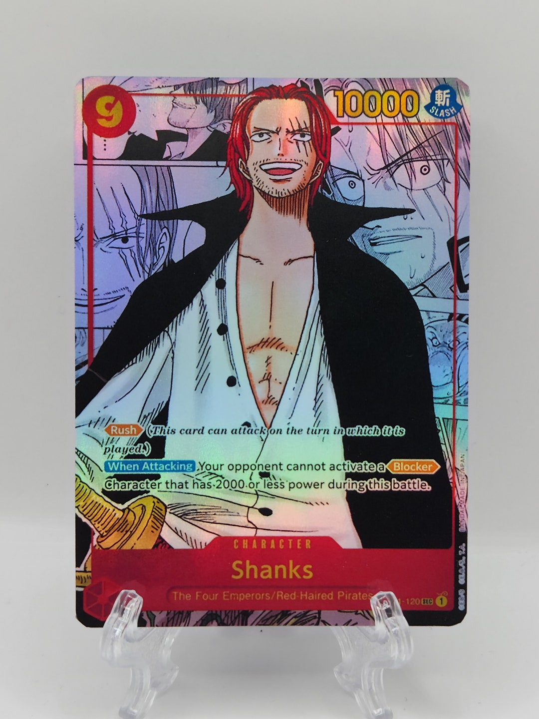 Shanks Manga Art Op01-120 One Piece Proxy - Etsy