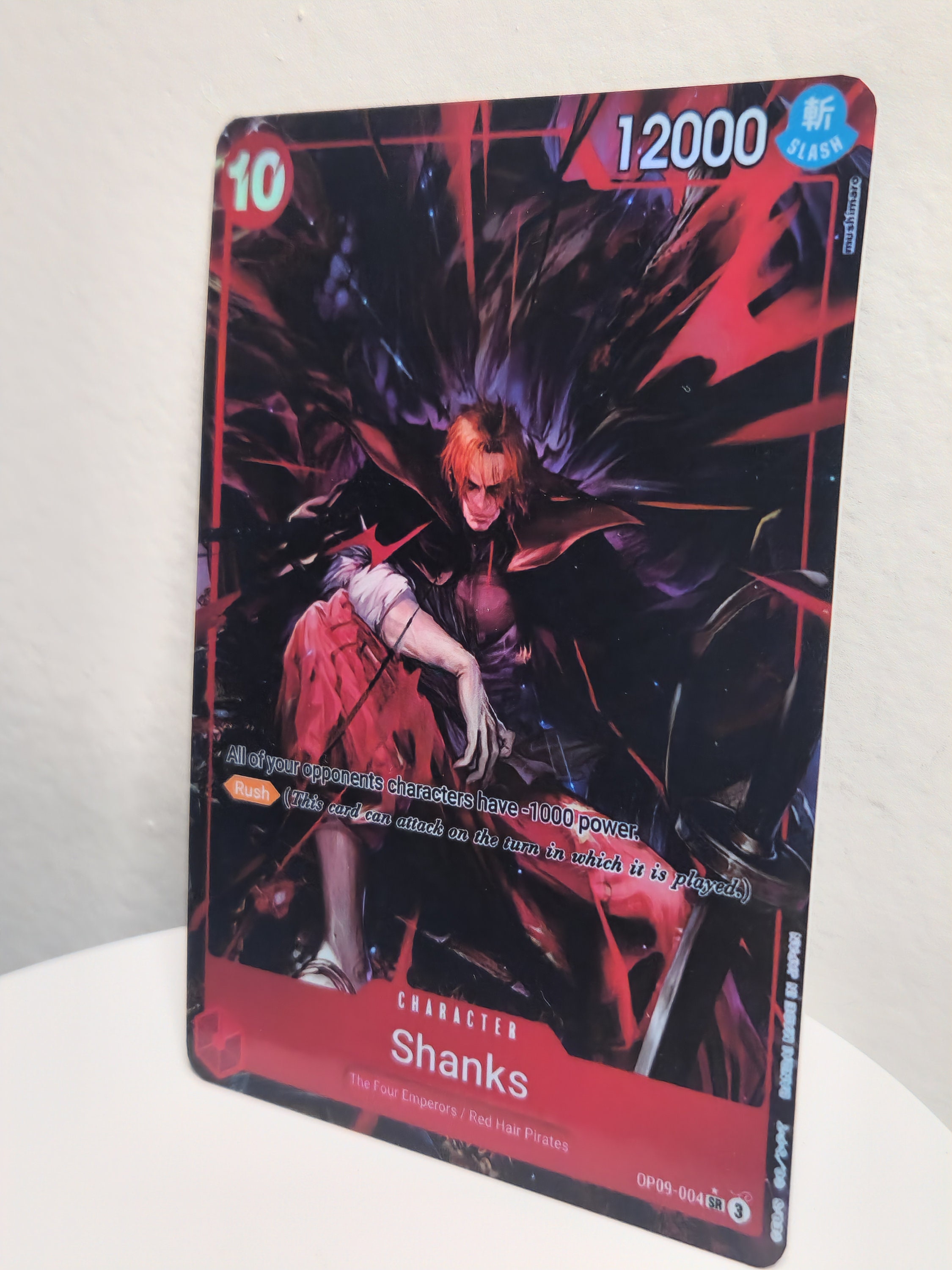 Shanks Alt Art Op09-004 One Piece Proxy - Etsy Shanks Alt Art Op09-004 One Piece Proxy - Etsy