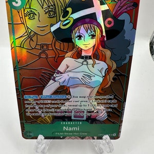 One Piece Nami op02-036 alt art proxy