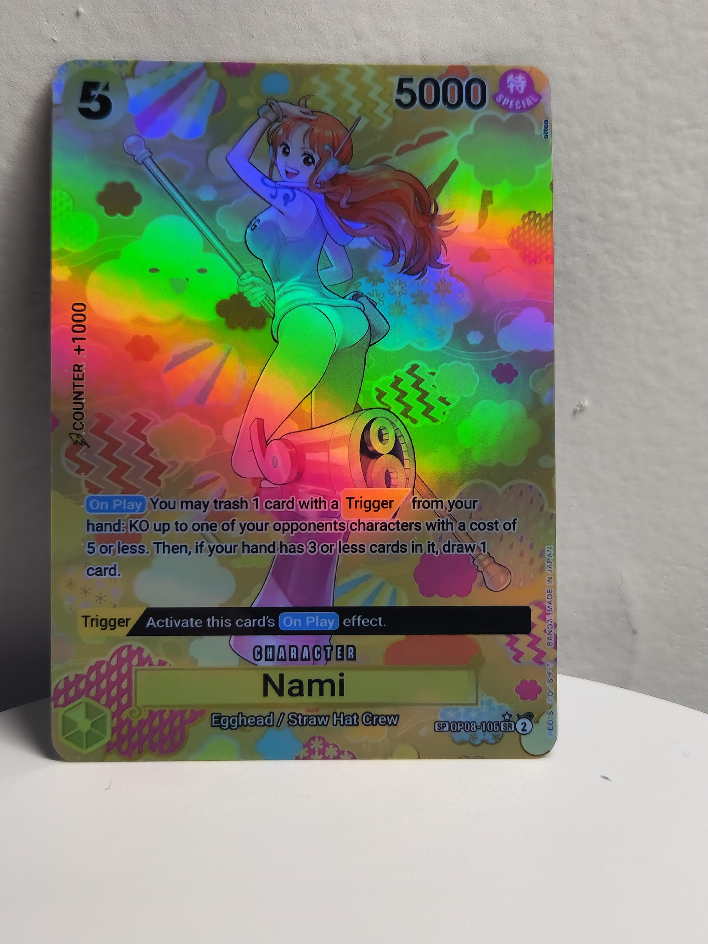 Nami SP OP08-106 SR Emperors in the New World ONE PIECE Card