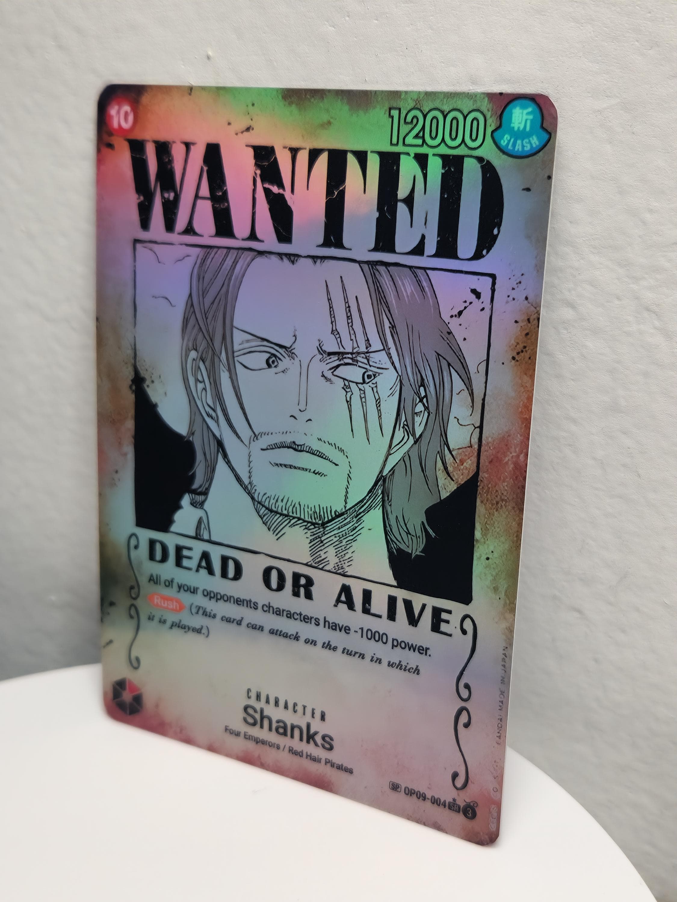 シャンクス 手配書 SP op09-004 ワンピース プロキシ - Etsy 日本