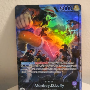 Monkey D. Ruffy Anführer Promo op05-060 One Piece Proxy