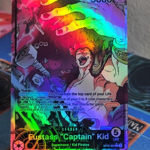 Eustass &quot;Captain&quot; Kid Leader alt art OP10-099 One Piece Proxy