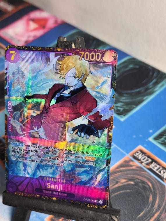 Sanji Flagship Alt Art Op09-065 One Piece Proxy - Etsy