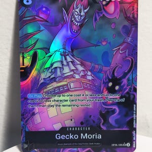 Gecko Moria PRB01 alt art op06-086 One Piece Proxy