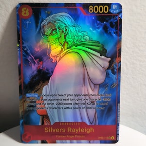 One Piece Silvers Rayleigh alt art op08-118 proxy