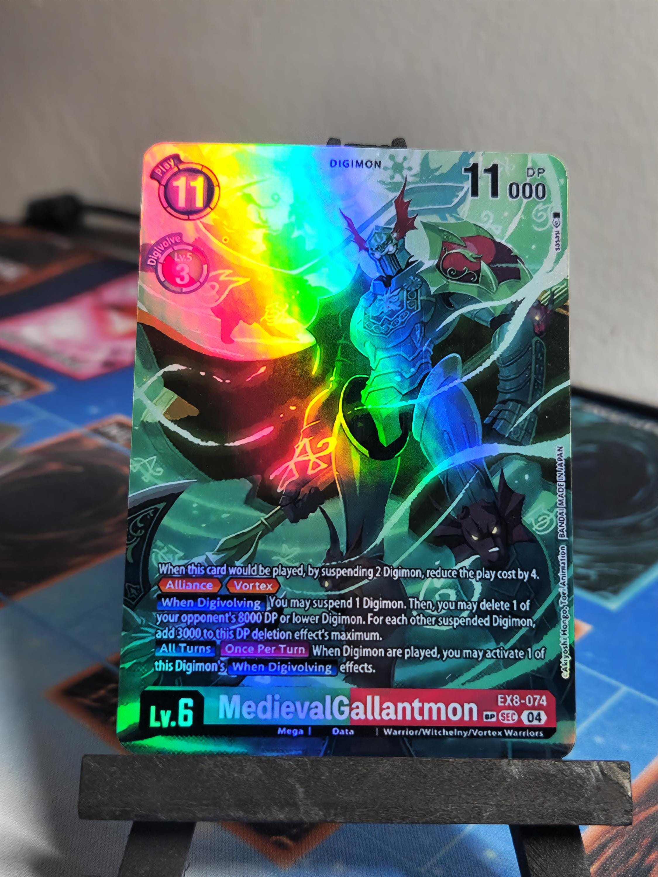 Medievalgallantmon Alt Art EX8-074 Digimon Proxy - Etsy
