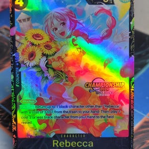 Rebecca alt art Championship op05-091 One Piece proxy