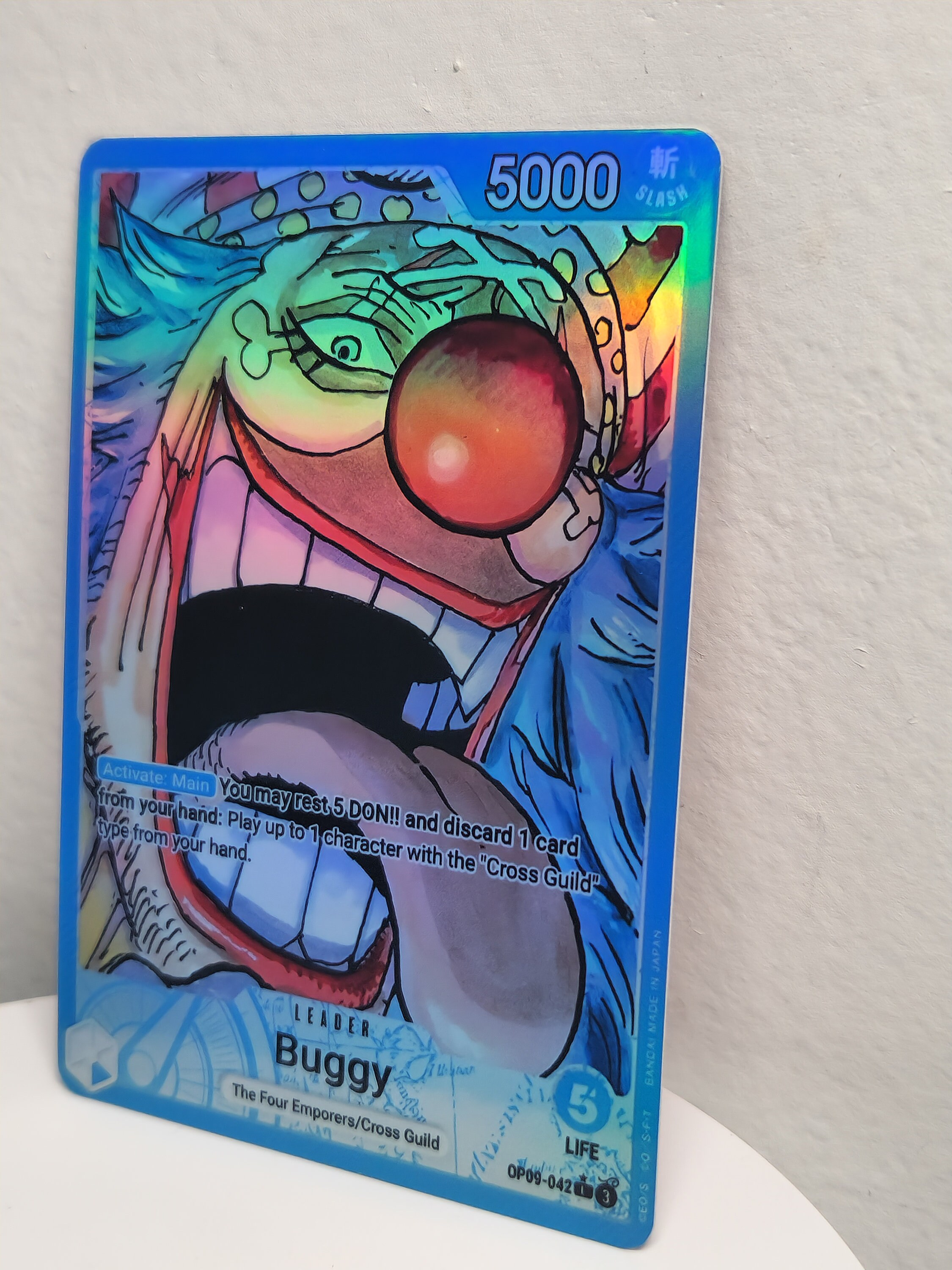 Buggy Leader Op09-042 One Piece Proxy - Etsy
