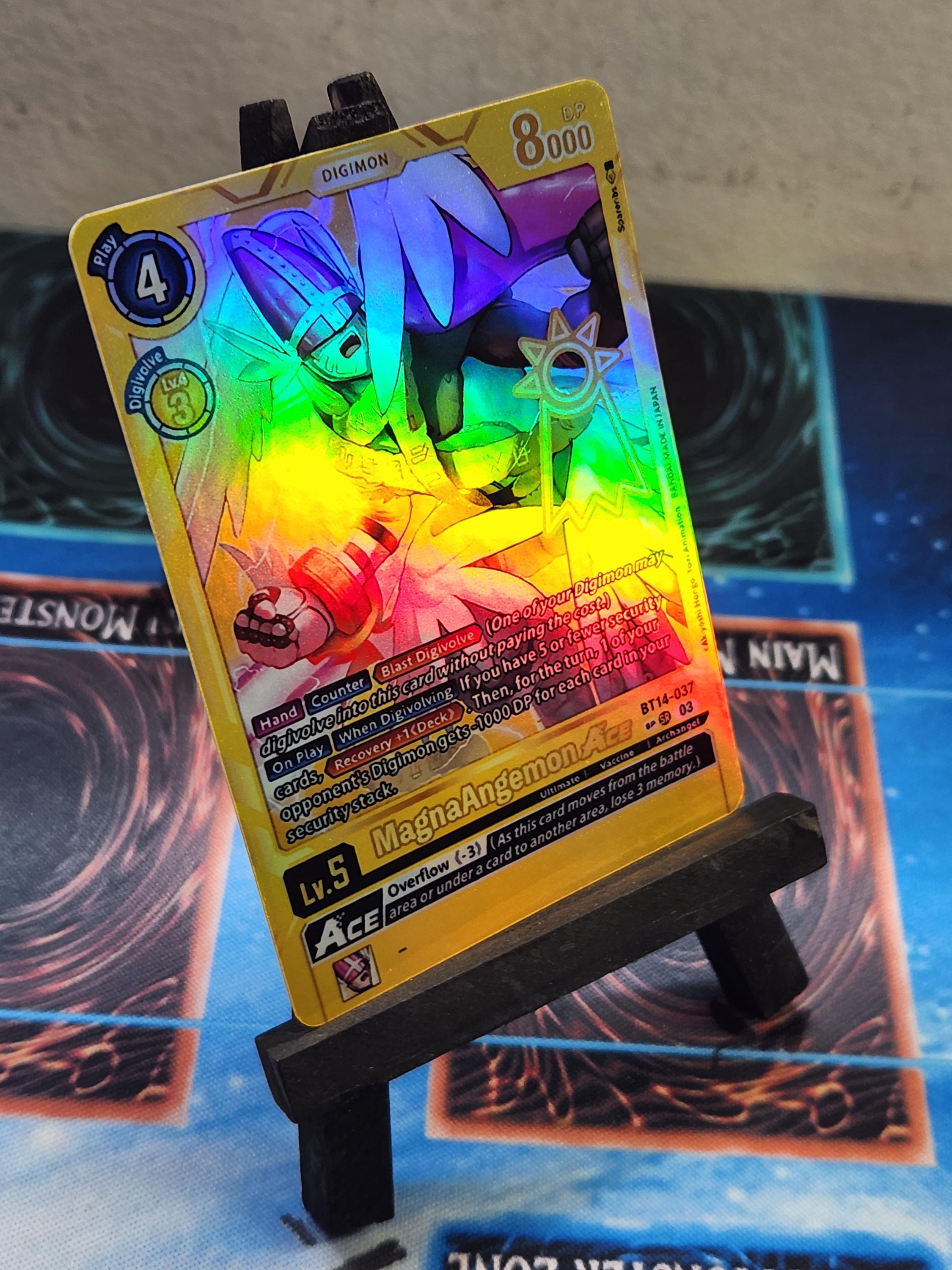 デジモンカード 英語版 マグナエンジェモン ACE MagnaAngemon