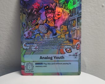 Analog Youth Alt Art Ex1-066 Digimon Proxy - Etsy