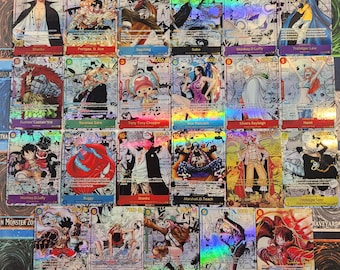 One Piece Manga Art Cards OP01-OP12 Read Description for Set Options