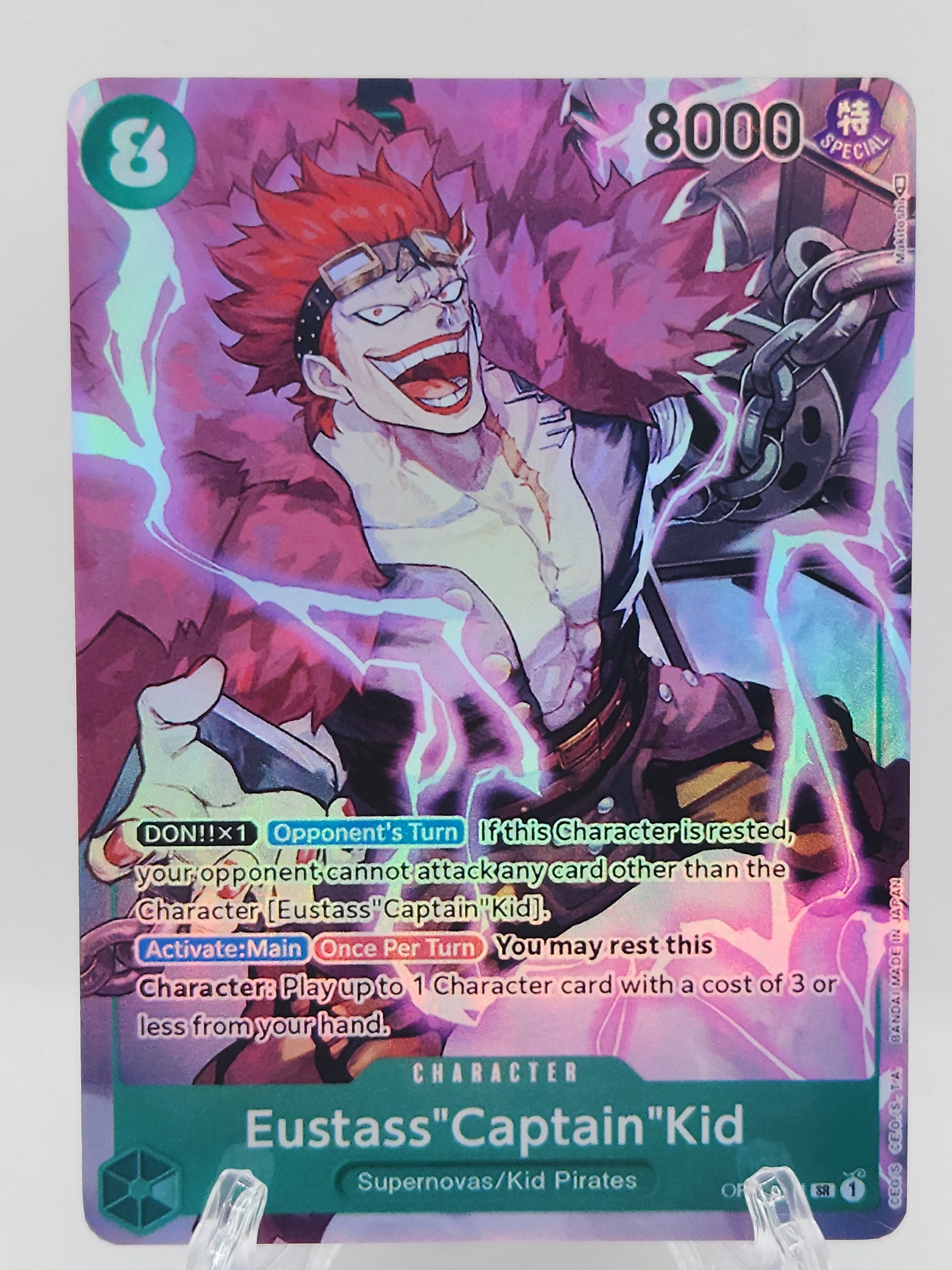 Custom Card Eustass Captain Kid / TCG / Character 