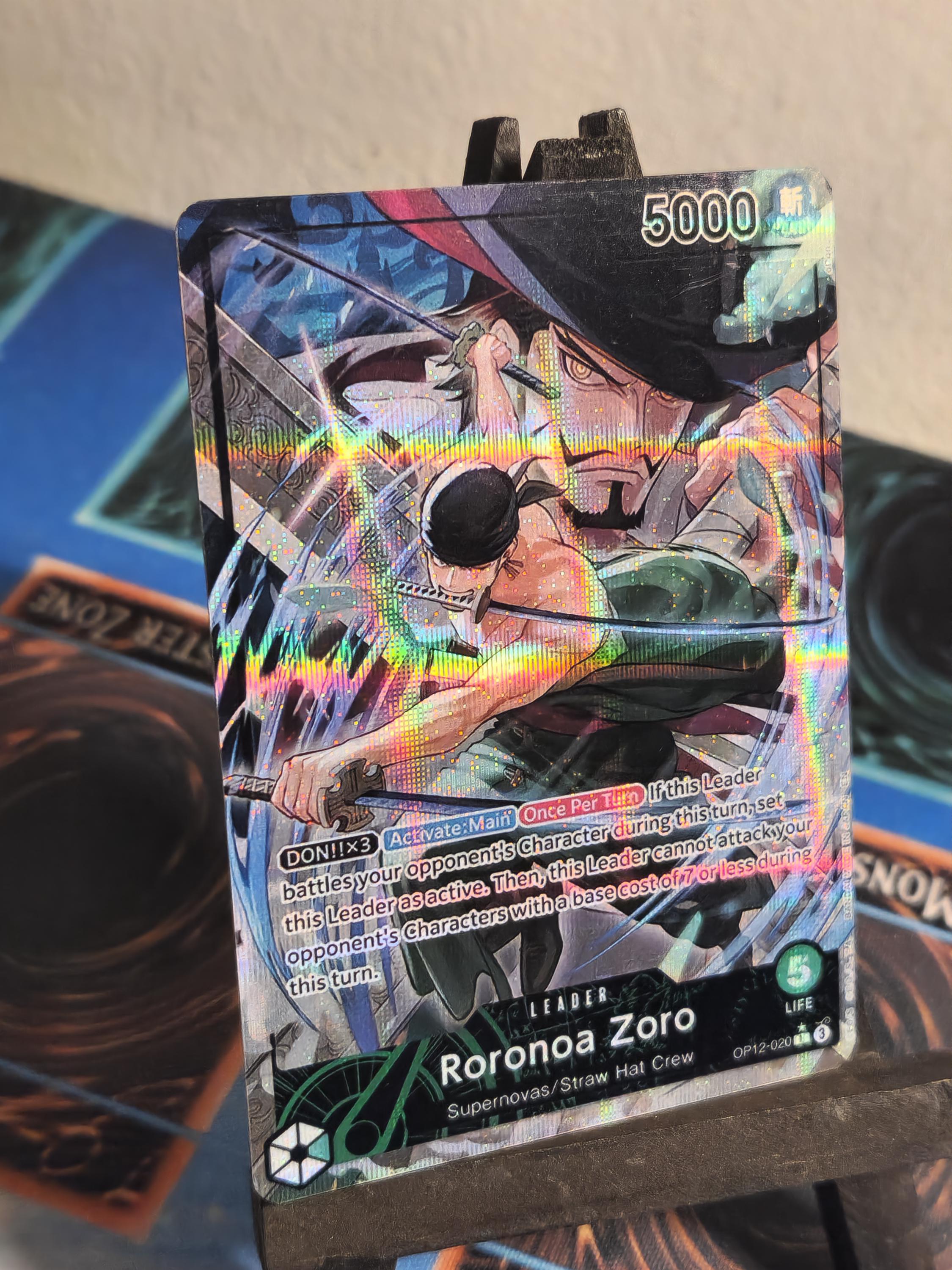 ロロノア・ゾロ リーダー 別アート op12-020 ワンピース