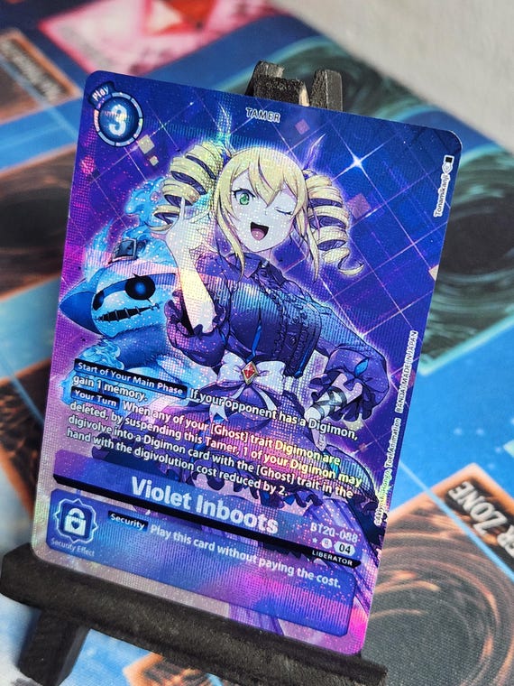 ヴァイオレット・インブーツ　BT20-088 Digimon Card Game/【BT20】OVER THE X]Violet Inboots BT20-088