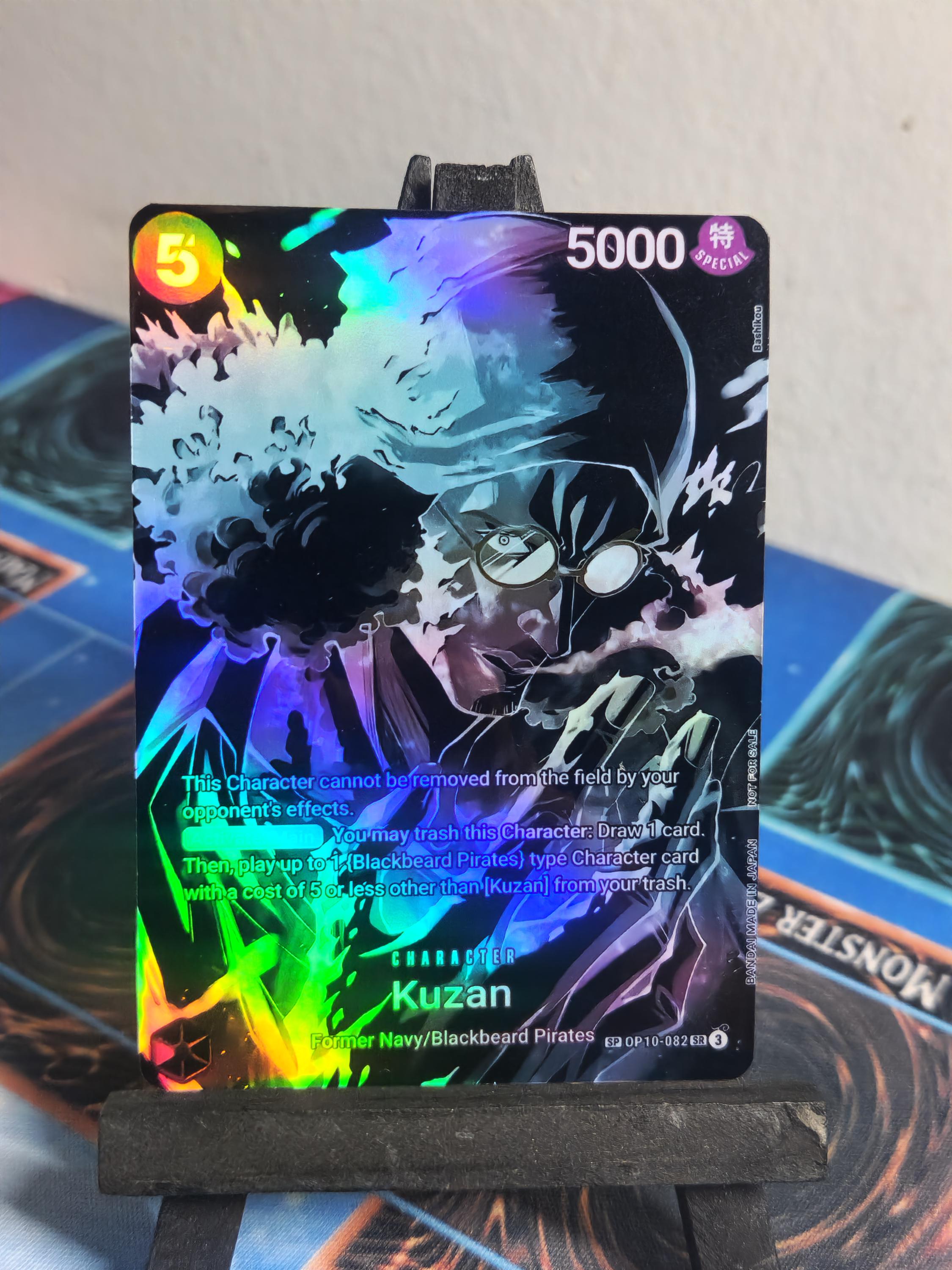 Kuzan SP Alt Art OP10-082 One Piece Proxy Card - Etsy New