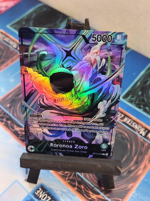 ロロノア・ゾロ リーダー 別アート プロモ op12-020 ワンピース