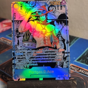 Portgas D Ace manga alt art op13-119 One Piece Proxy