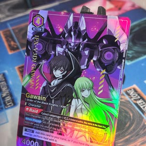 Gawain alt art CGH-1-021 Union Arena Proxy Code Geass