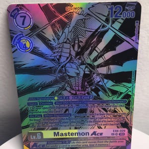 Mastemon Ace SP Art EX6-029 Digimon Proxy
