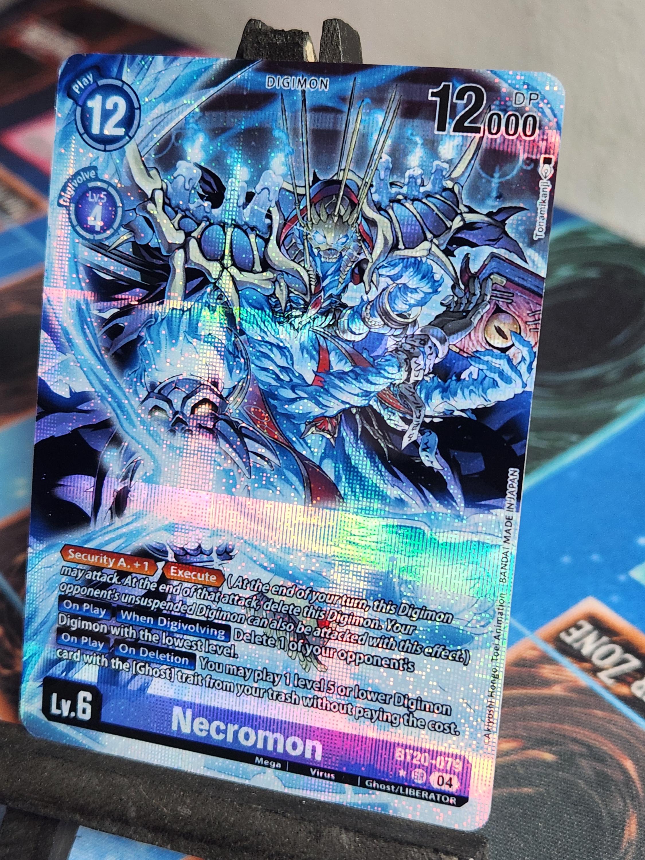 Necromon Alt Art Bt20-079 Digimon Proxy - Etsy