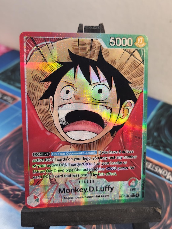 モンキー・D・ルフィ リーダー 別アート op13-001 ワンピース プロキシ