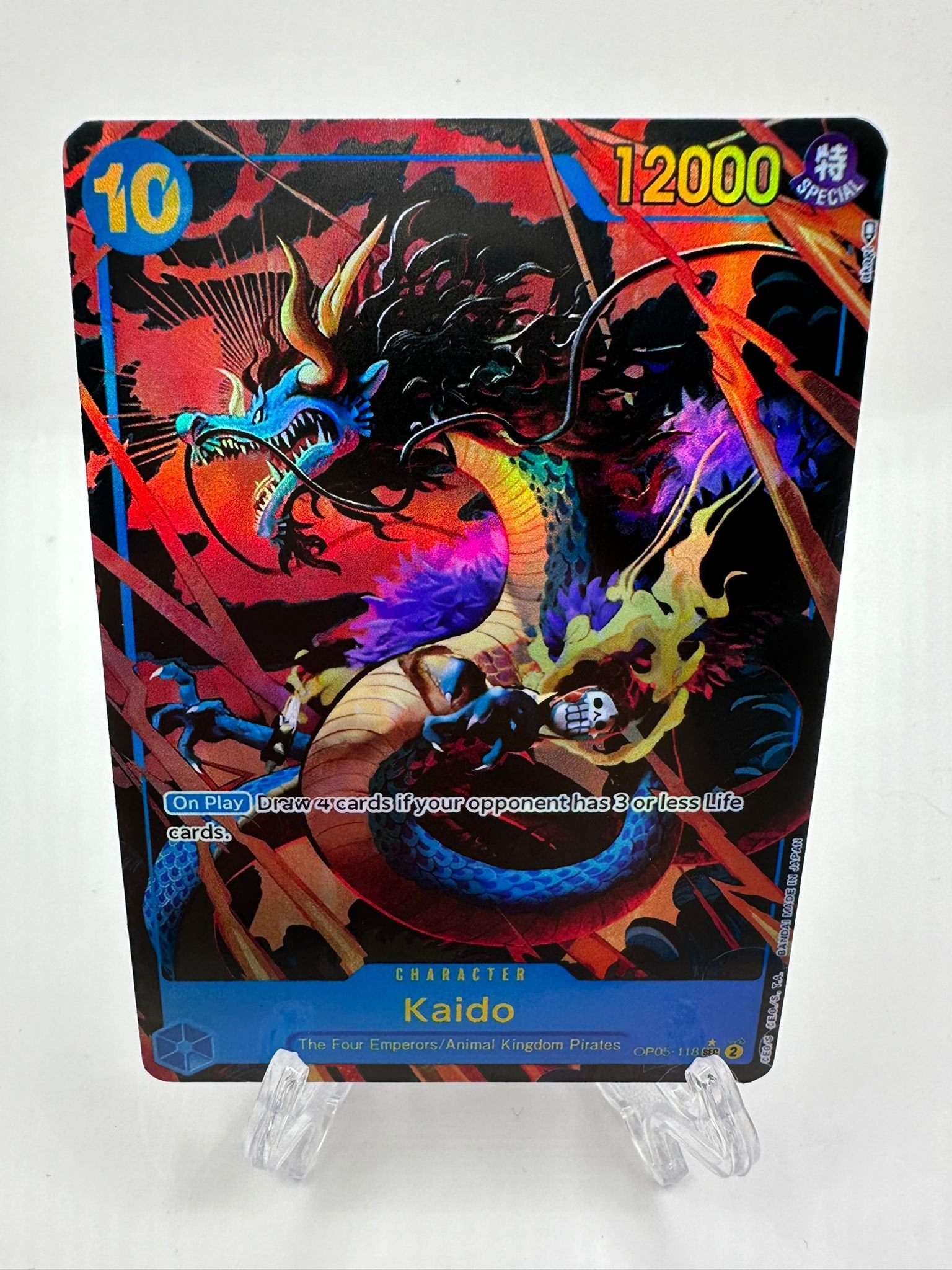 Custom/kaido Op05-118 Alt Art/custom - Etsy UK