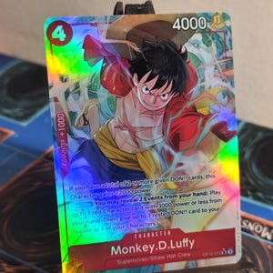 Monkey D Luffy alt art op12-015 One Piece proxy