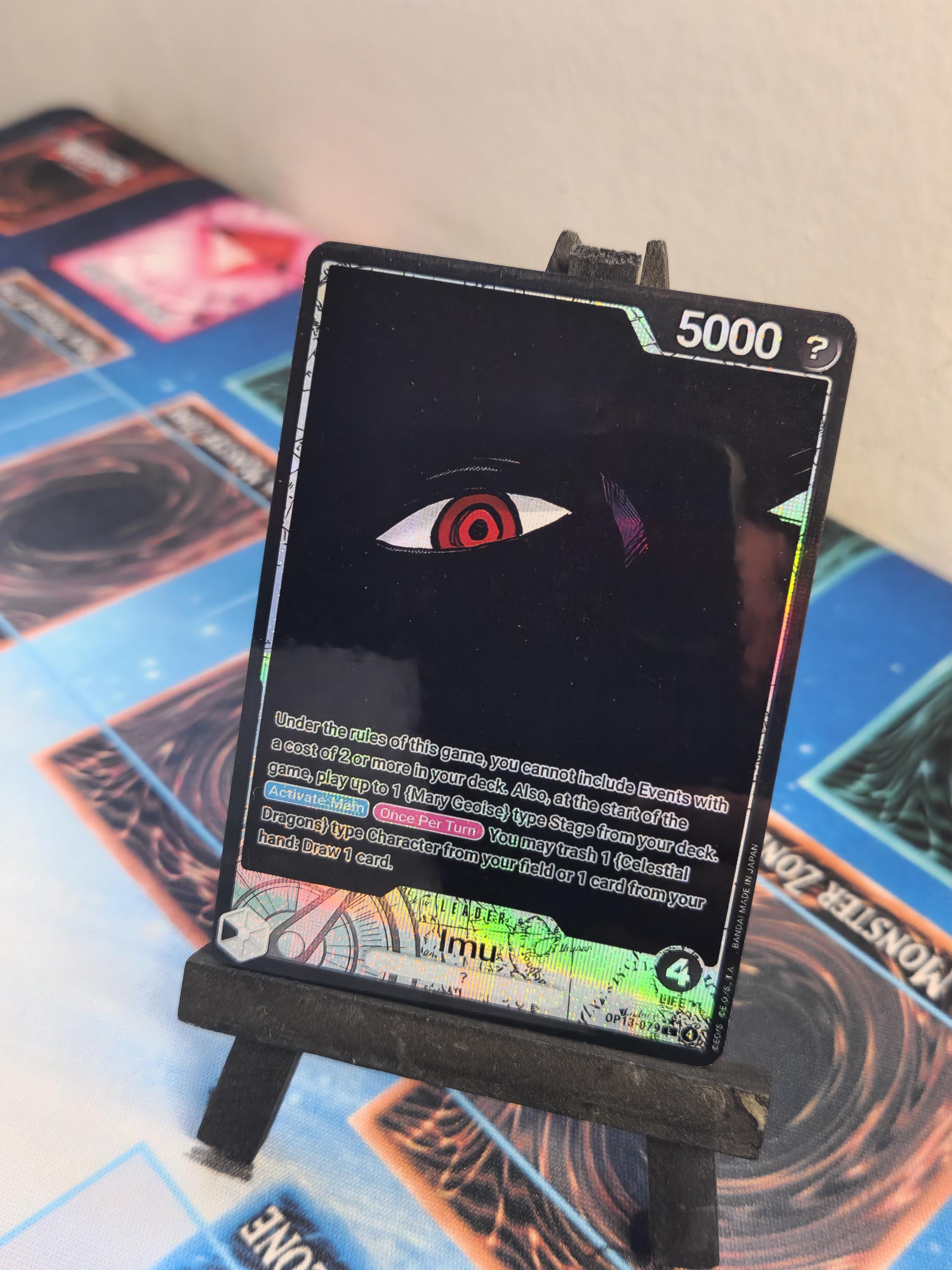 imu様 Imu Leader Alt Art Op13-079 One Piece Proxy - Etsy Israel