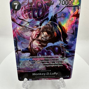 Moneky D. Luffy Gear 4 op04-090  alt art One Piece proxy