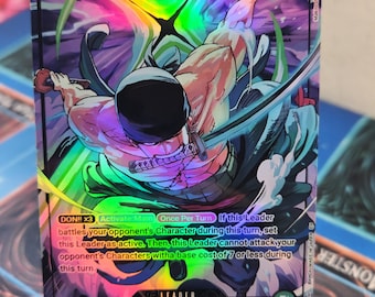 ONE PIECE TCG Playmat: Zoro Leader Playmat - Etsy