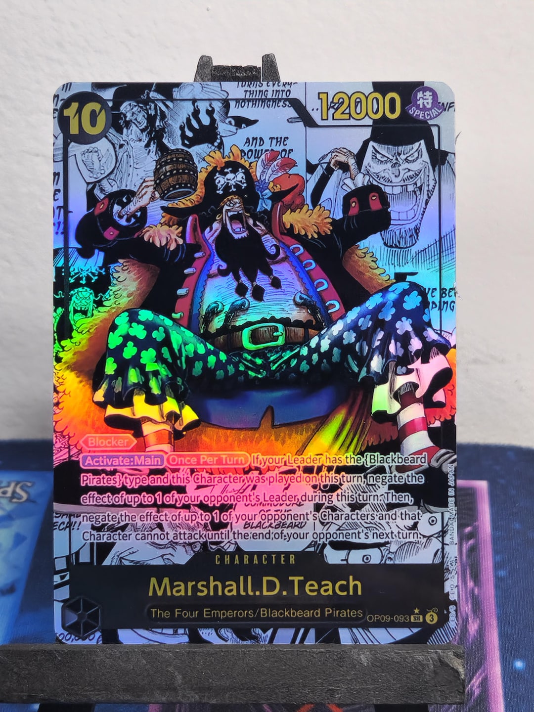 Marshall D Teach Manga Alt Art Op09-119 One Piece Proxy - Etsy