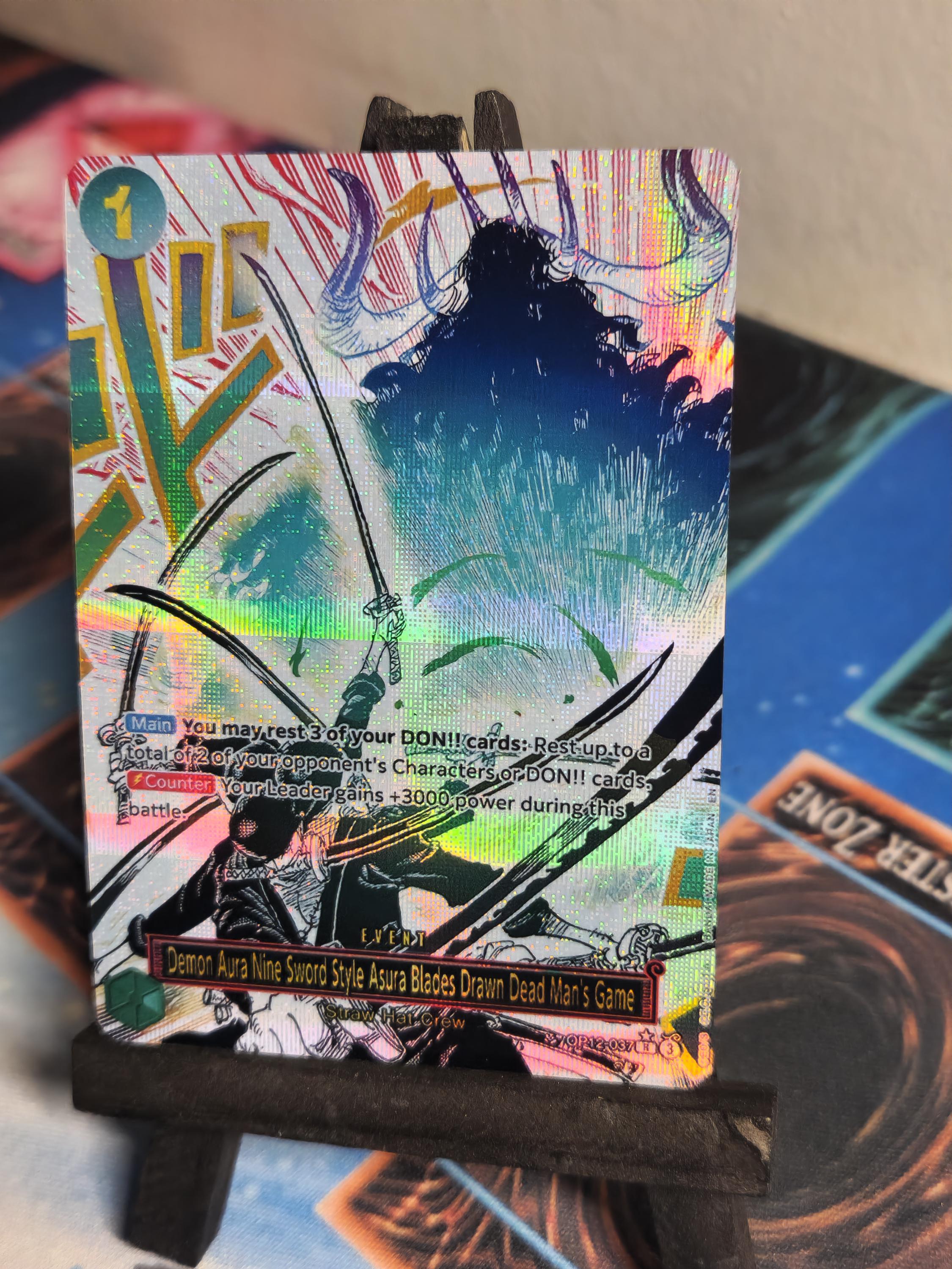 Demon Aura Nine Sword Style Asura Blades Drawn Dead Man's Game Alt