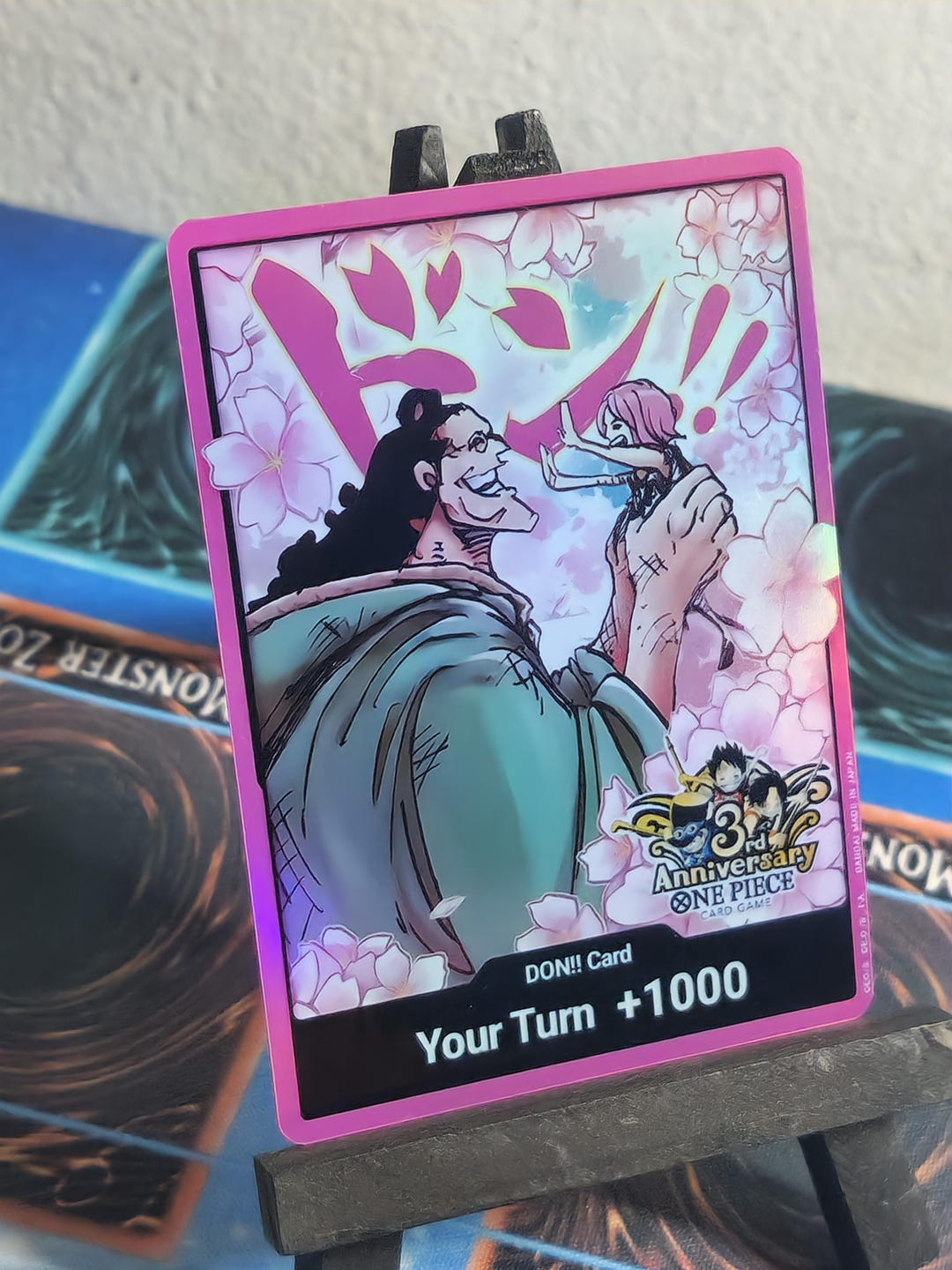 ワンピースカード 3周年記念 中国限定ドンカード ボニー くま 3枚