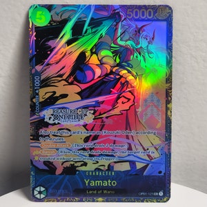 Yamato Treasure Cup alt art op01-121 One Piece Proxy