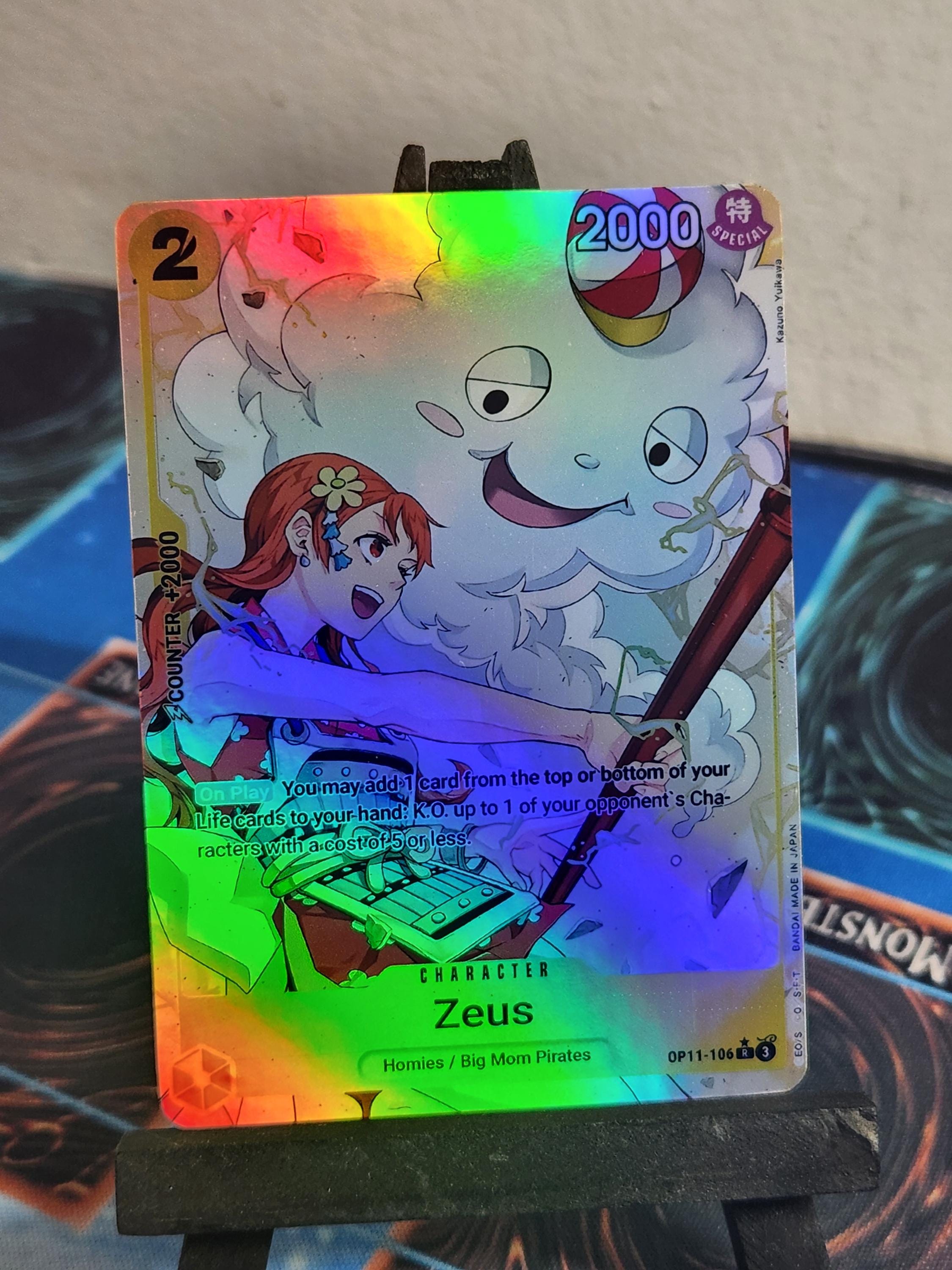 Zeus Alt Art OP11-106 One Piece Proxy - Etsy